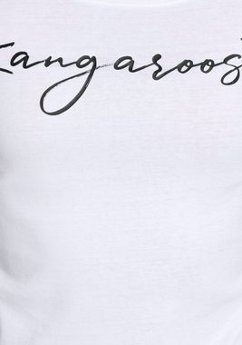 KangaROOS Longsleeve mit trendigem Logoschriftzug