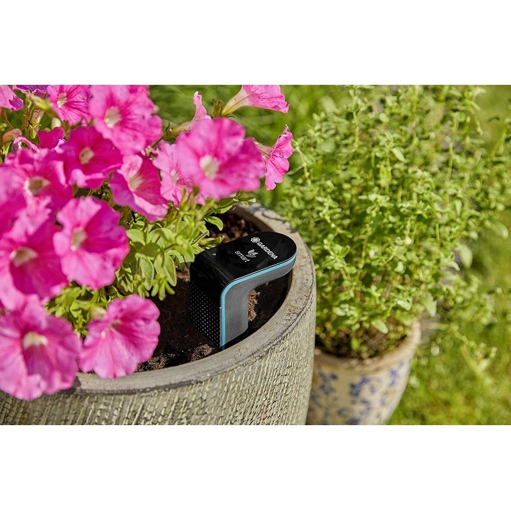GARDENA Bodenfeuchtesensor smart Sensor - Bodenfeuchtemesser - grau/türkis