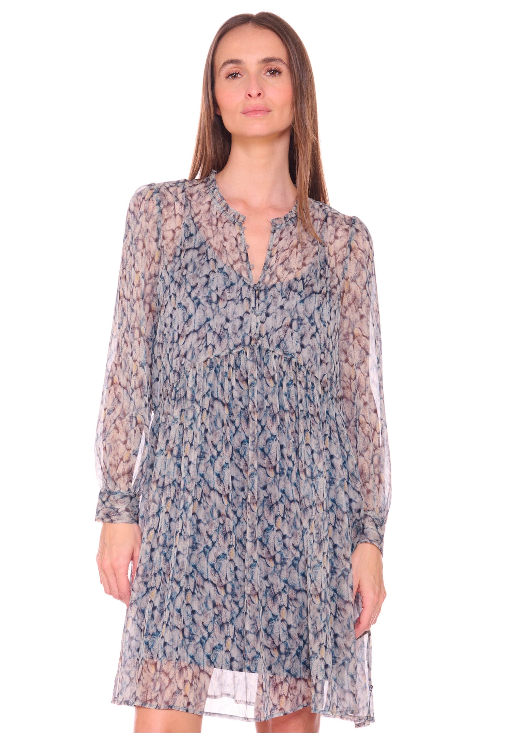 Le Temps Des Cerises Jerseykleid DENALI mit schönem Allover-Muster