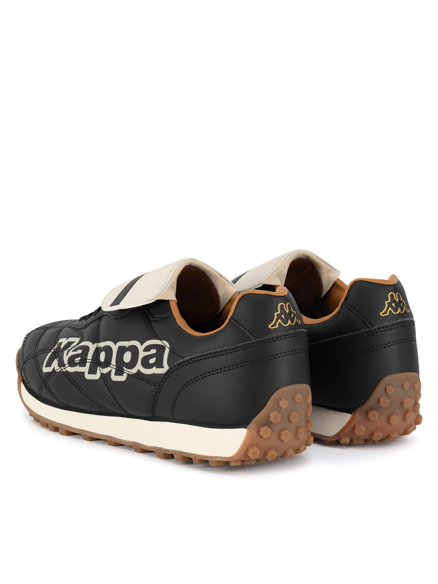 Kappa Kappa Herrenturnschuhe Braun, Schwarz, Écru V5-10115 Sneaker
