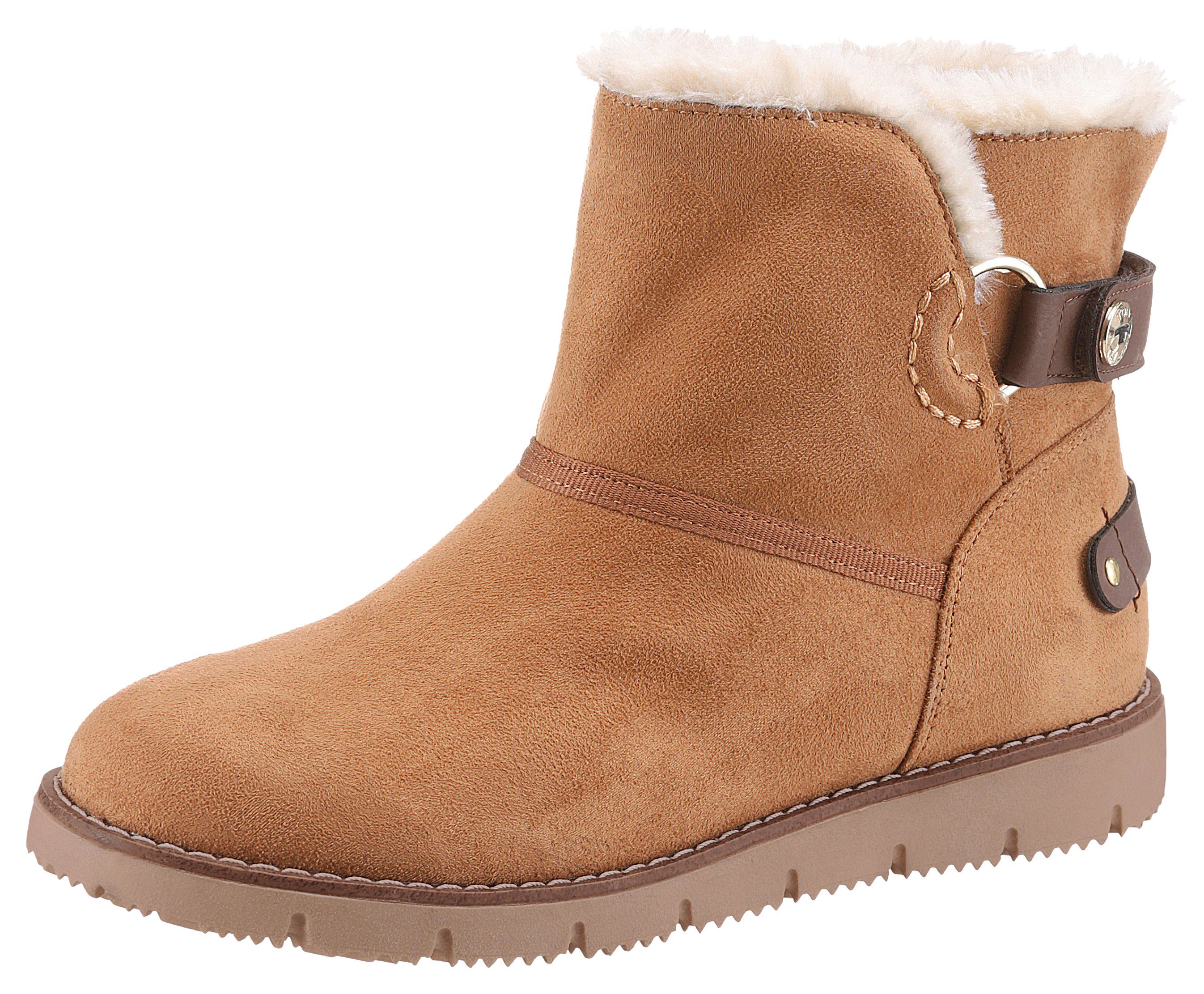 TOM TAILOR Winterboots mit Klettverschluss