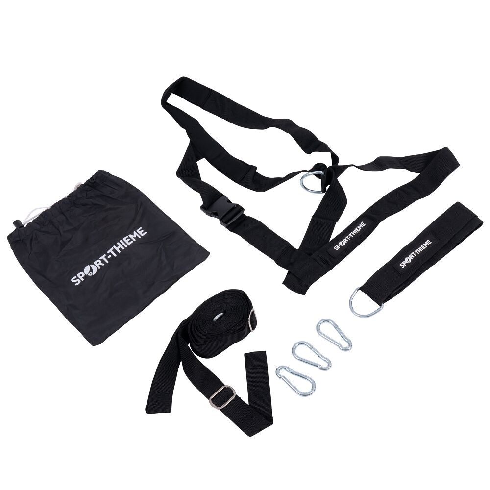 Sport-Thieme Trainingshilfe Gewichtsschlitten-Gurtband-Set Belt Pro, Inkl. Schulter- und Beckengurt