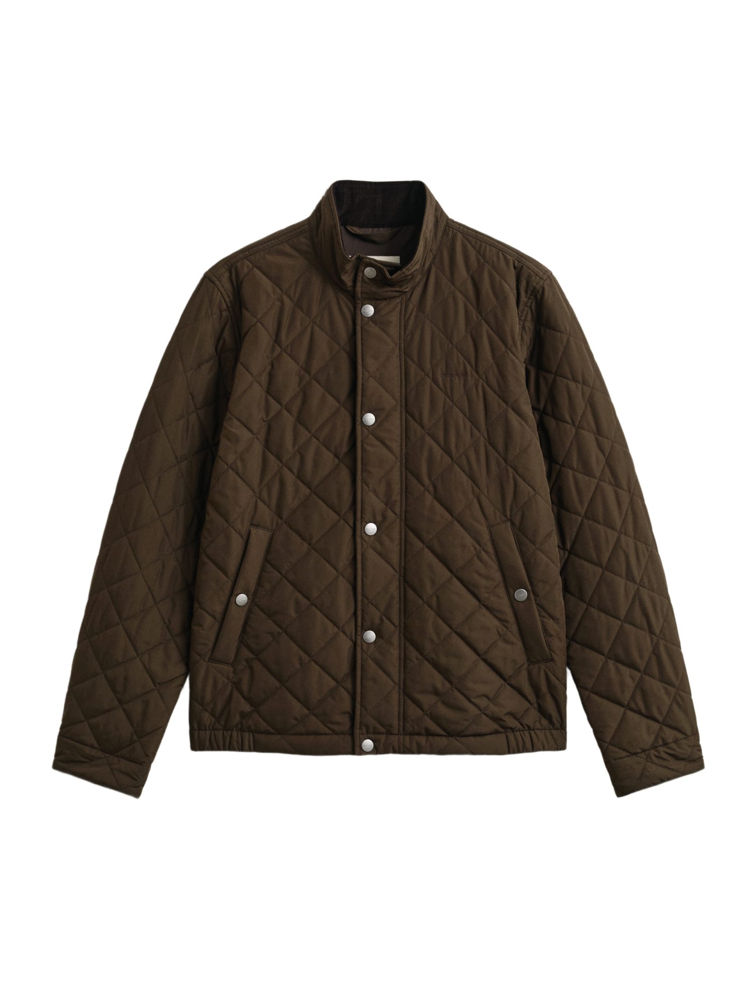 Gant Outdoorjacke braun,Outdoor,Polyester,Strukturiert,Stehkragen,Lang,Regular Fit