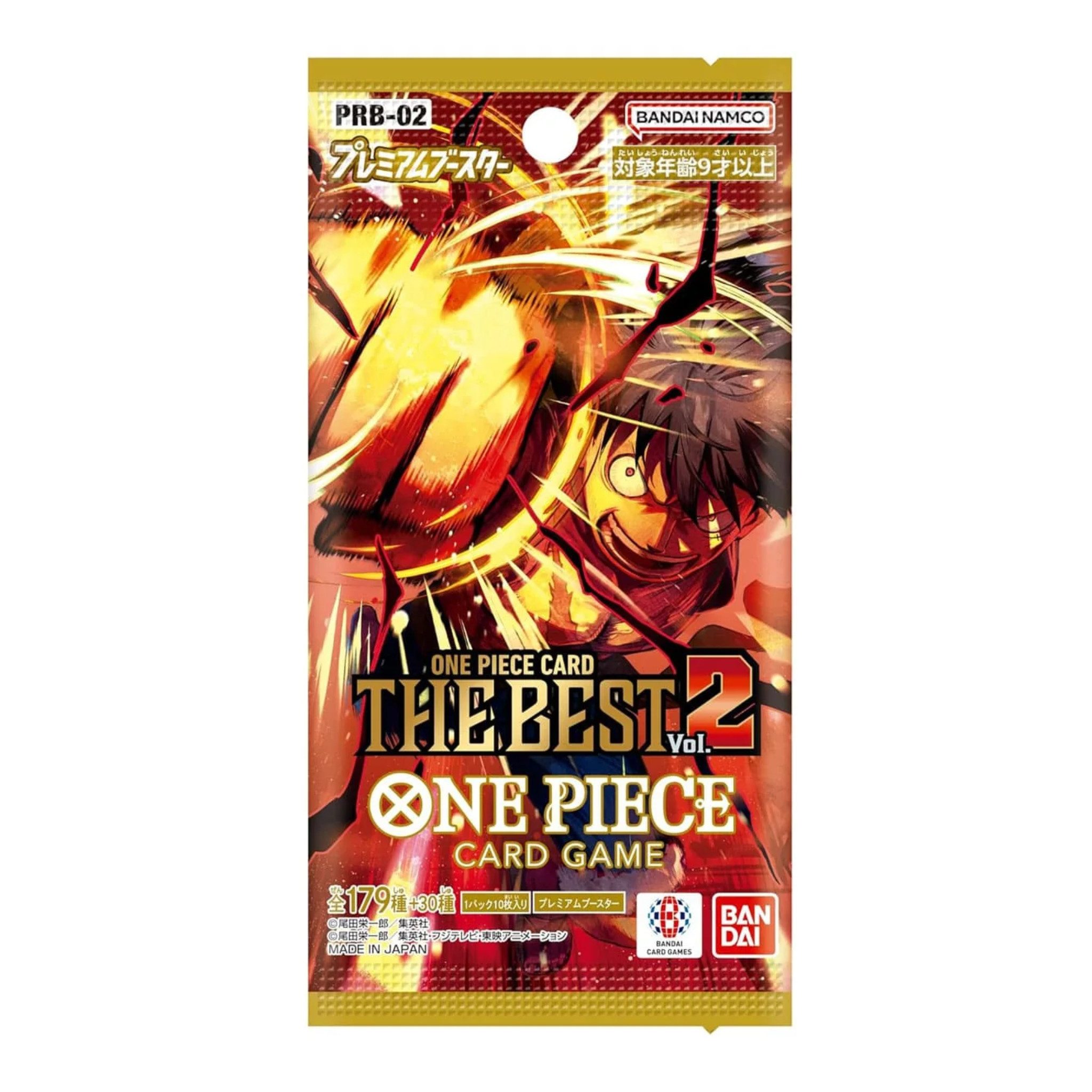 BANDAI NAMCO Sammelkarte OnePieceCard Game The Best Vol.2 Booster Display PRB-02 Japanisch