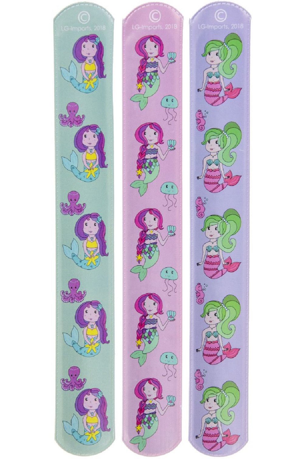 LG Designs Armband Dinosaurier / Dino / Einhorn Schnapparmbänder, KLAPARMBAND (10-tlg), Mitgebsel / Kindergeburtstag / Pinata Füllung / Kinder Partys