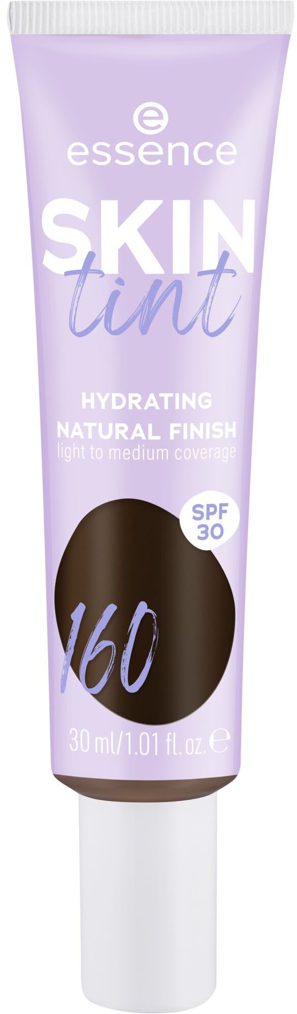 Essence Foundation SKIN tint, 3er Pack, mit veganen Inhaltsstoffen