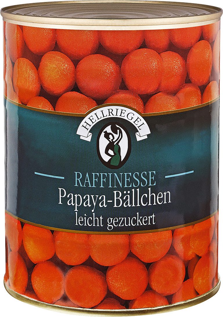 HELLRIEGEL Gemüsekonserve, Papaya-Bällchen