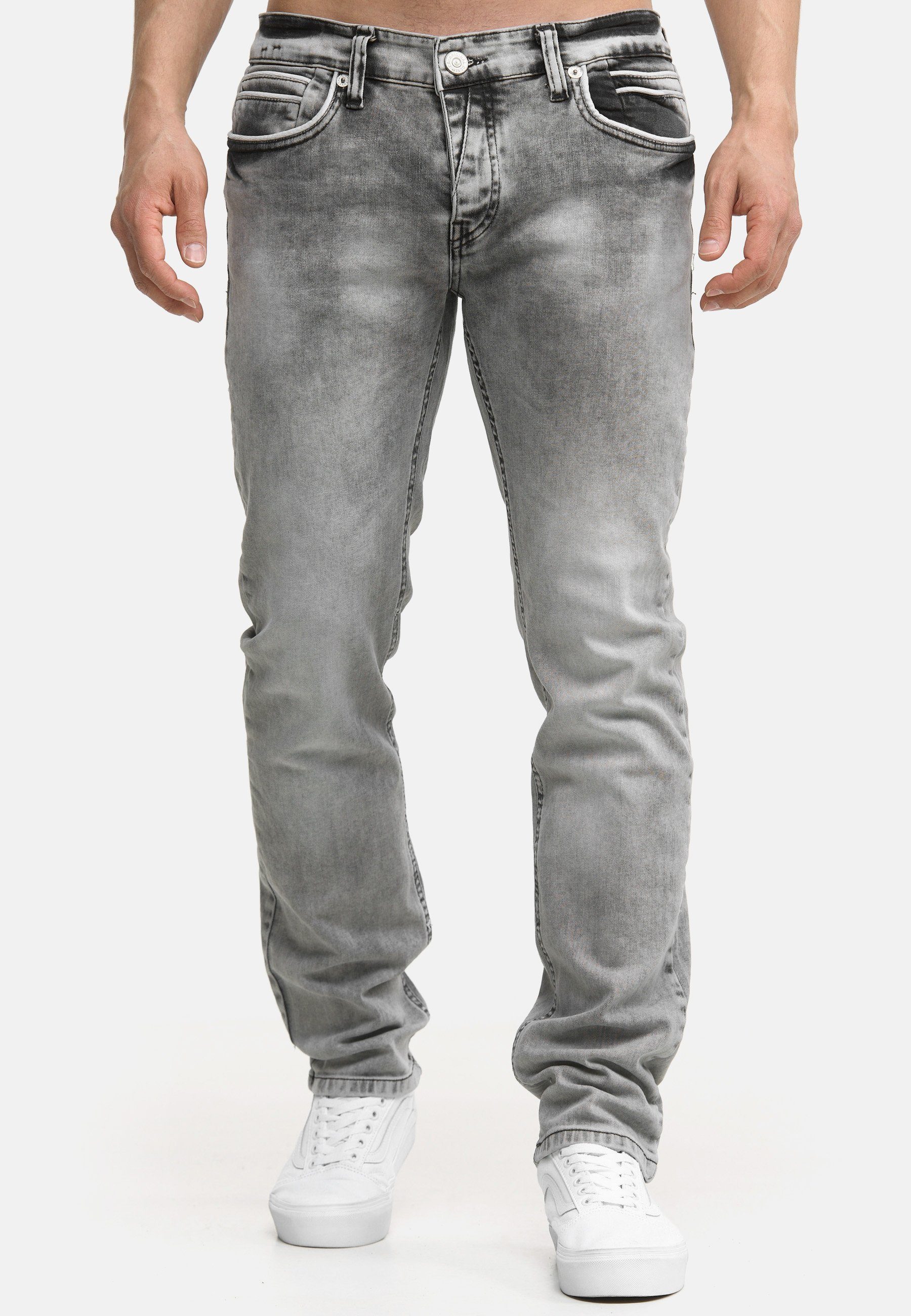 3450 Light Regular-fit-Jeans Jeans Modell Code47 Code47 Herren Grey