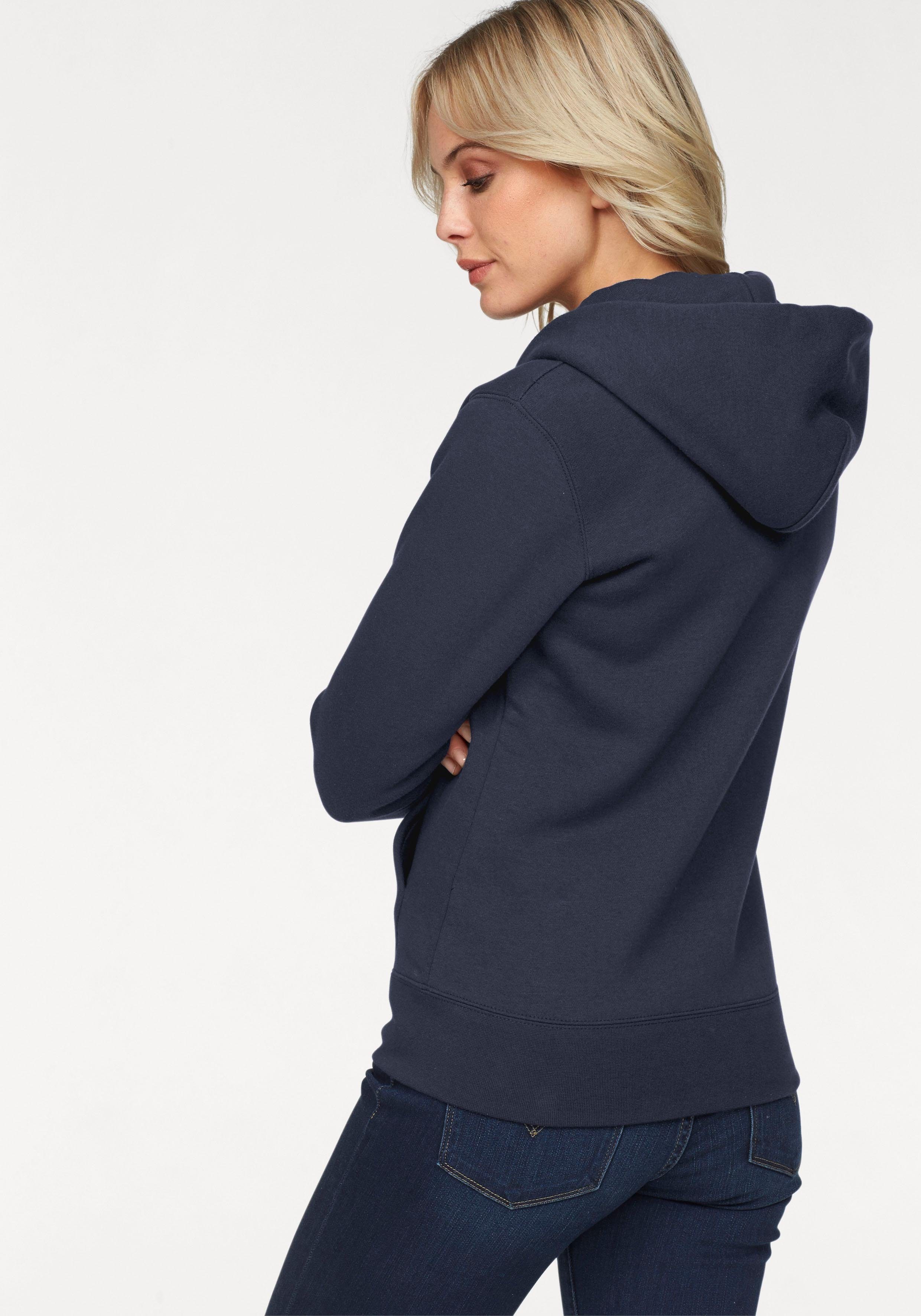 Fruit of the Loom Kapuzensweatshirt Lady-Fit Premium hooded Sweat Jacket
