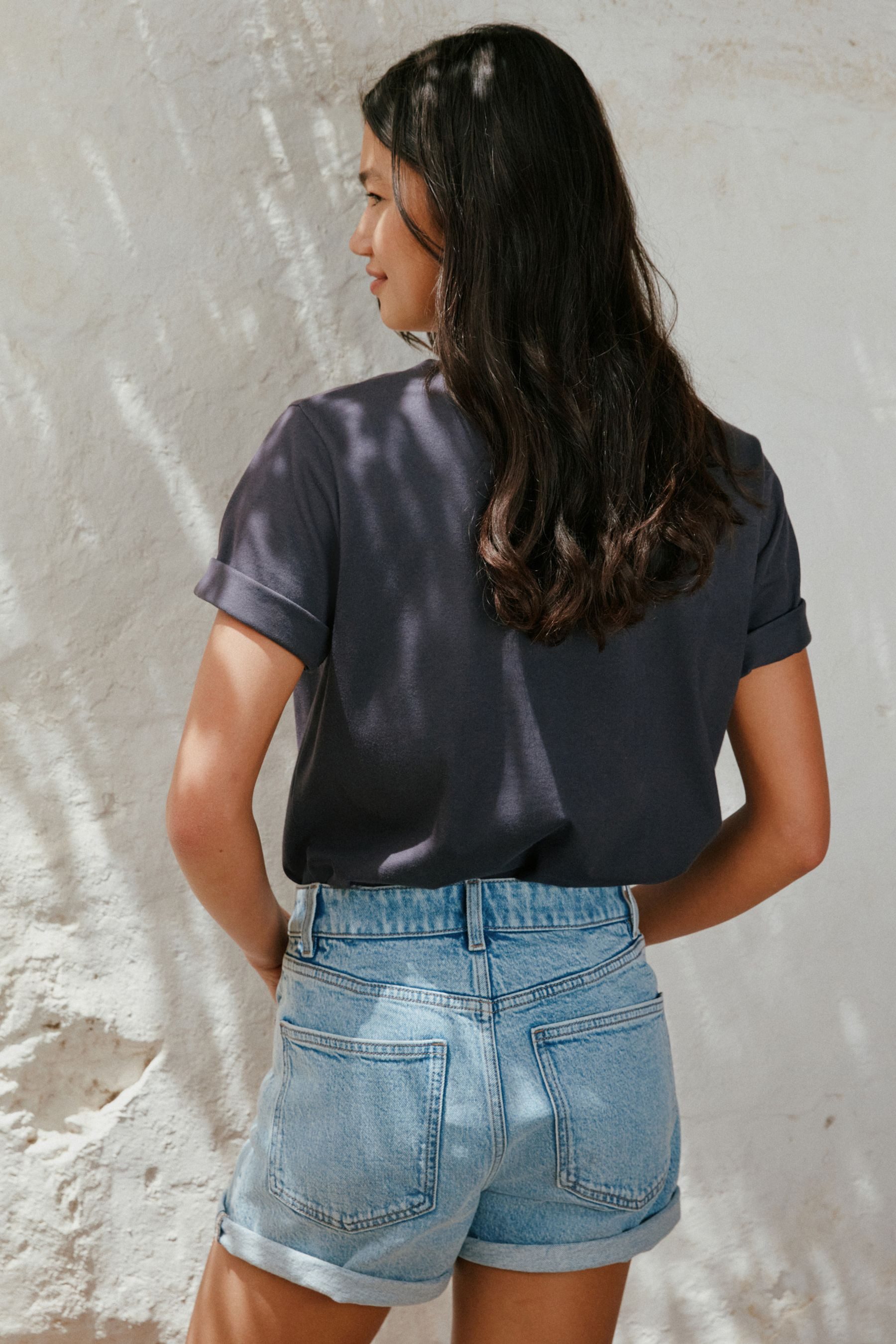 Next Jeansshorts Zeitlose Shorts (1-tlg)