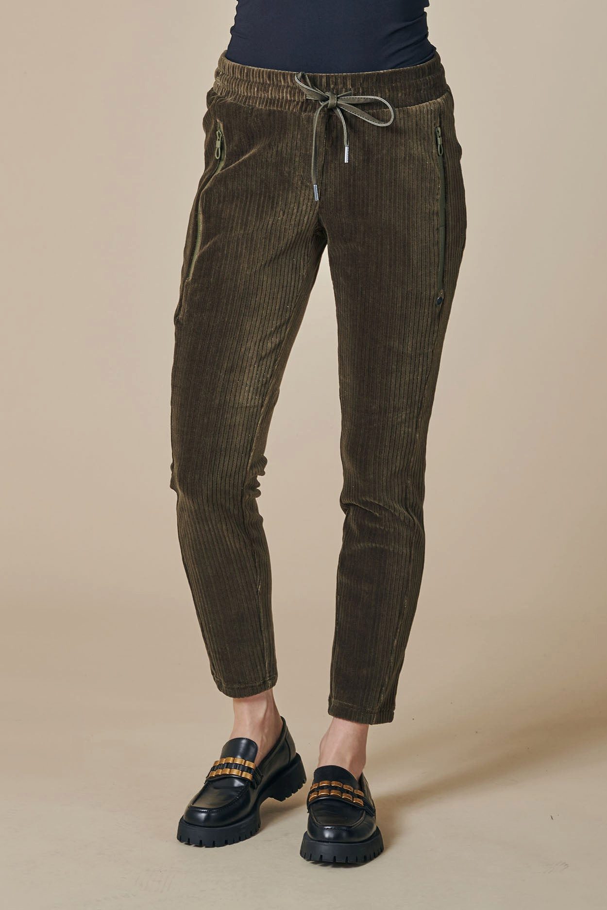 Zhrill Stoffhose ZHCHIARA CASUAL CORD LUREX günstig online kaufen
