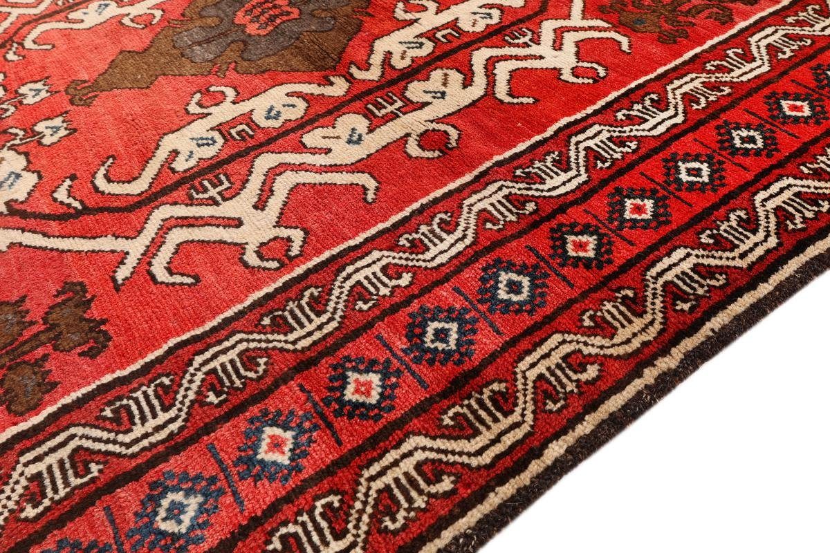 Höhe: Orientteppich, 301x419 6 Afghan Mauri mm Handgeknüpfter Nain Trading, Orientteppich rechteckig,