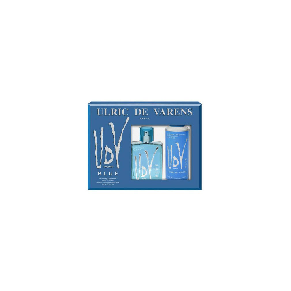 Ulric De Varens Duft-Set Blue Eau De Toilette Spray 100ml Set 2 Artikel