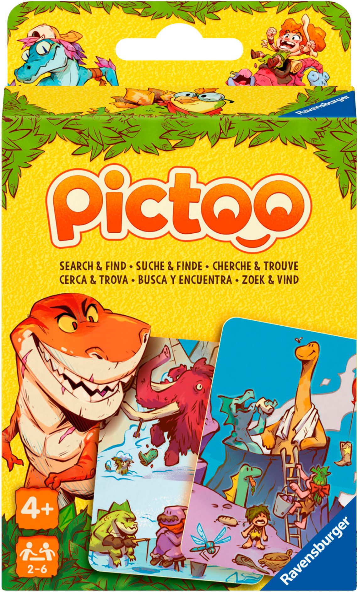 Ravensburger Spiel Pictoo Dino-Welt, Kinderspiel