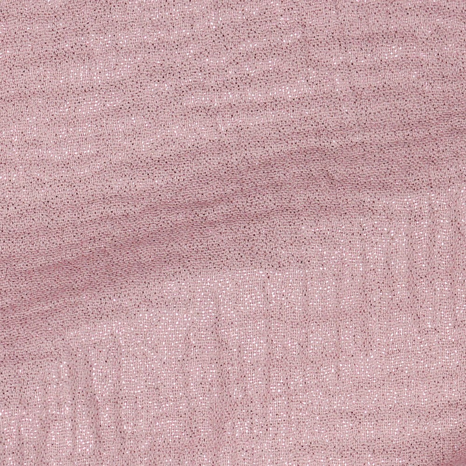 Thumbnail - maDDma Stoff Musselin Stoff mit Glitzer 50x136cm uni Meterware Mulltuch Baumwolle, 014 - rosa