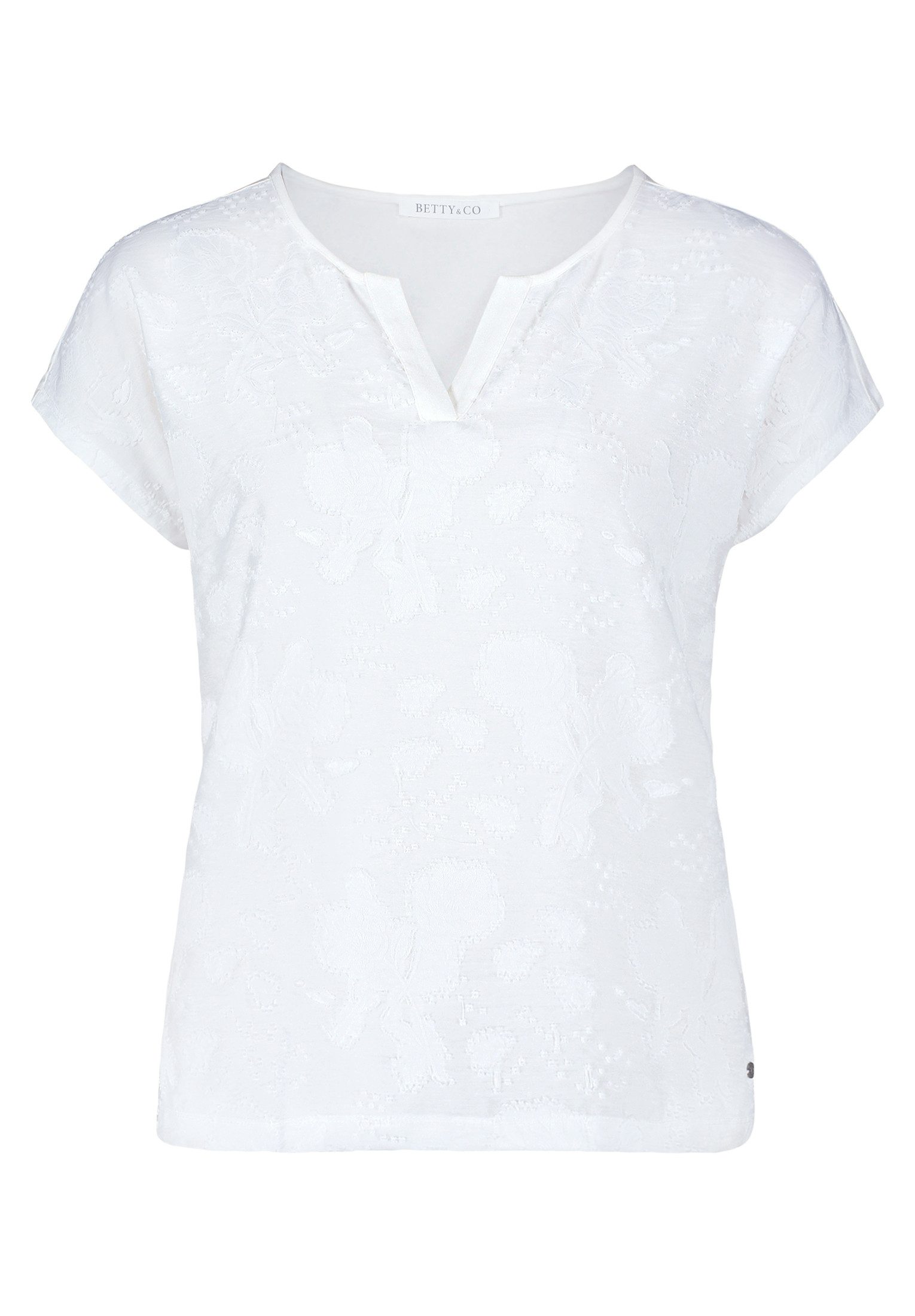 Betty&Co Kurzarmshirt Betty & Co Casual-Shirt günstig online kaufen