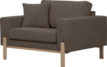 OTTO products Loveseat Hanne, Verschiedene Bezugsqualitäten: Baumwolle, recyceltes Polyester