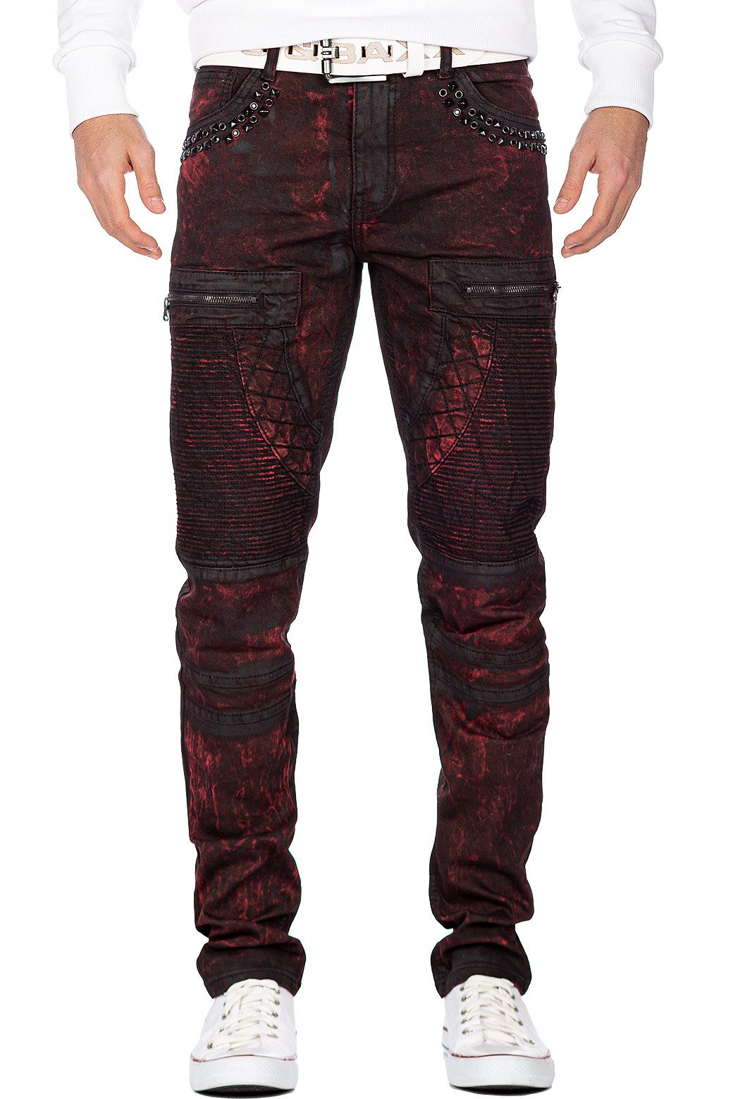 Cipo & Baxx Bikerjeans Freizeit Hose günstig online kaufen