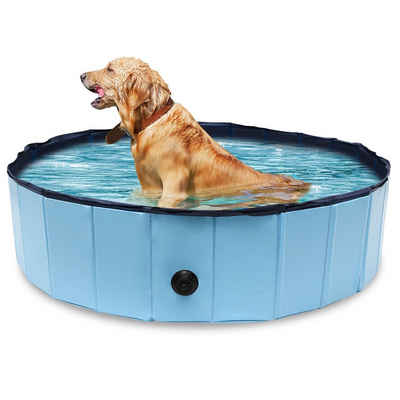 Bettizia Hundepool Hundepool Baby mit Ablassventil Badewanne Faltbarer Swimmingpool