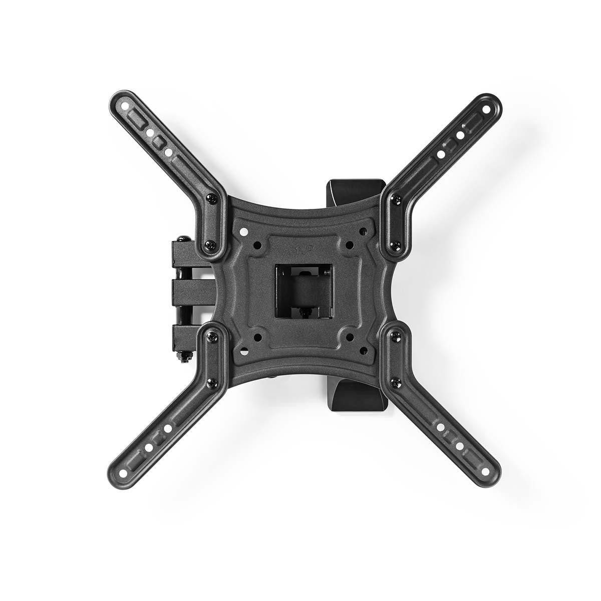 Nedis TV-Wandhalterung TVWM1530BK, (1-tlg., Neigefunktion, Schwenk-/Drehfunktion, für flexibles Fernsehen)