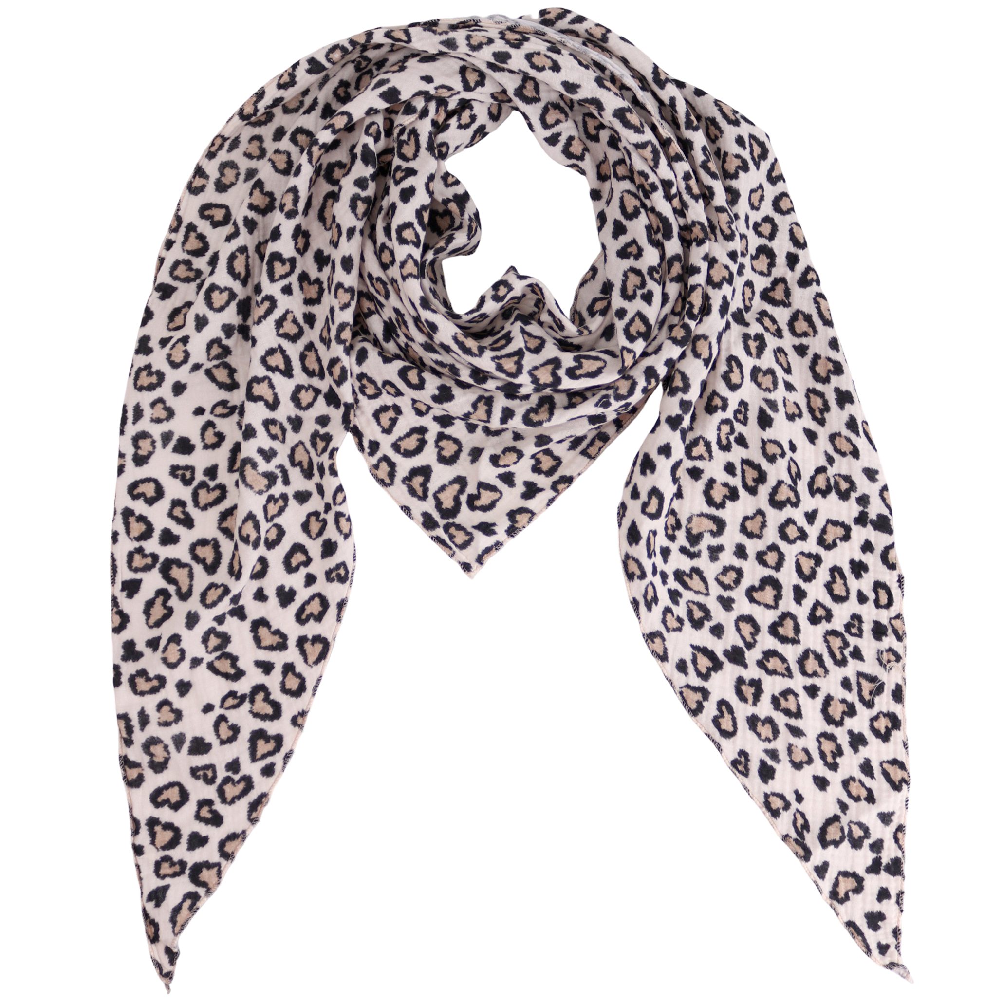 MIRROSI Dreieckstuch Aus Musellin Dreiecksschal ca.180x90 cm, Made in Italy günstig online kaufen