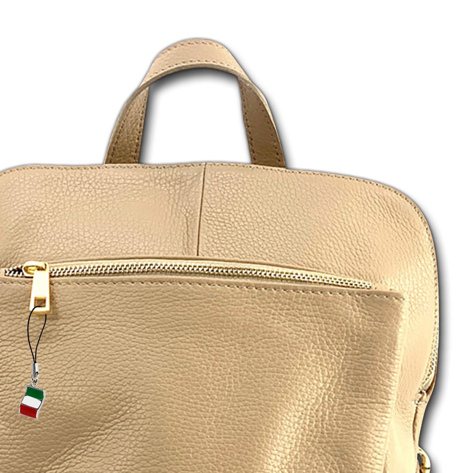 FLORENCE Cityrucksack Florence Rucksack Damen Echtleder, Damen Leder Cityru günstig online kaufen