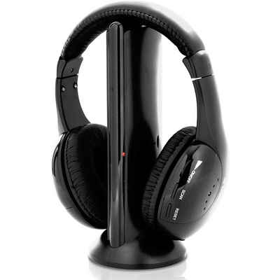 GelldG »Funkkopfhörer Kabellose Kopfhörer zum Fernsehen mit Transmitter, Headset mit hoher Lautstärke, ideal für Senioren, Plug-and-play, 30 m HOHE REICHWEITE« Bluetooth-Kopfhörer
