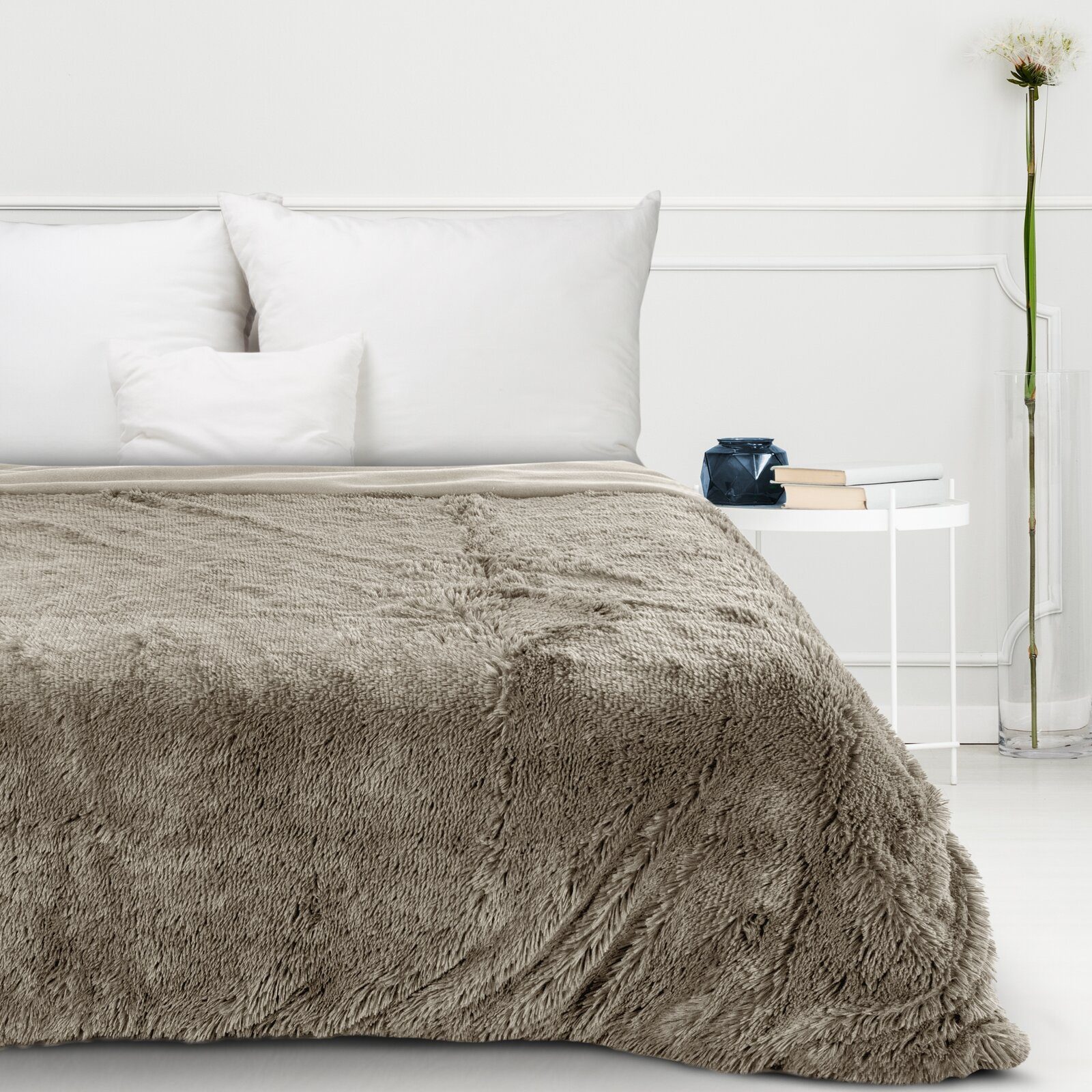 Wohndecke TIFANY/1 Flauschige Decke Kunstfell Überwurf Sofadecke Kniedecke, günstig online kaufen