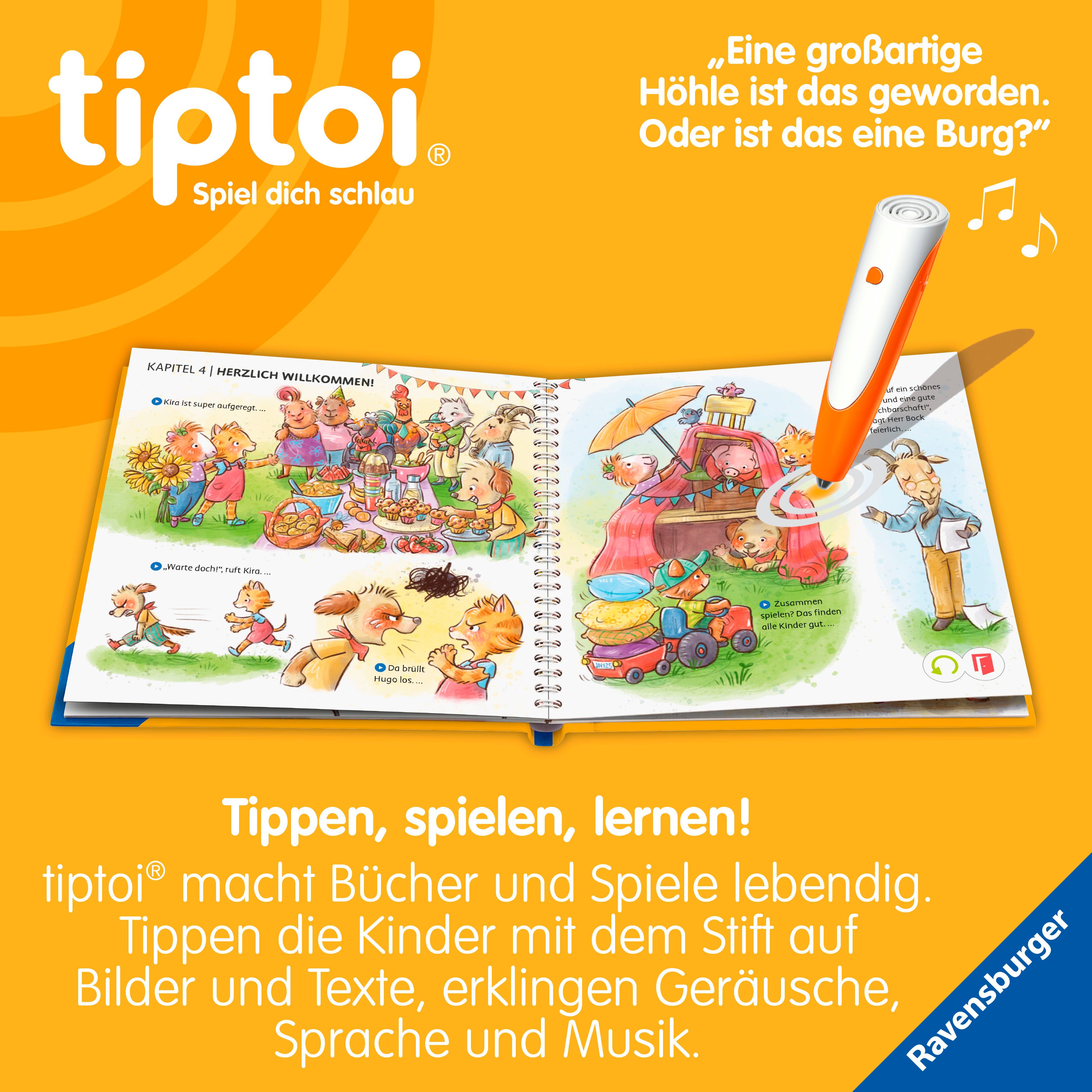 tiptoi® Bildergeschichten über den Umgang mit Gefühlen, - Kira Katze und die Sache mit dem Streit, Made in Europe – Bild 4 von 5