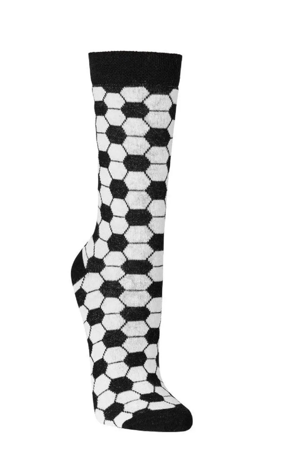Socks 4 Fun Freizeitsocken Socks 4 Fun Motivsocken Fußball 2er Bündel (2-er Bündel, 2-Paar, 2 Paar) lustiges Design