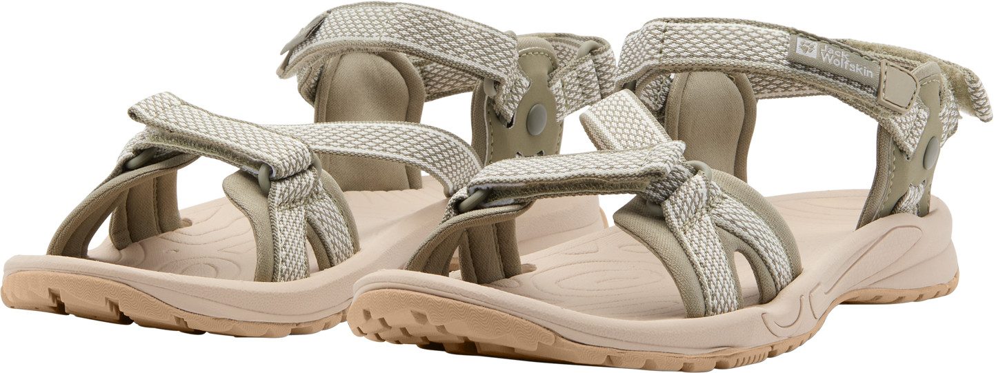 Jack Wolfskin LAKEWOOD RIDE SANDAL W Outdoorsandale mit Klettverschluss