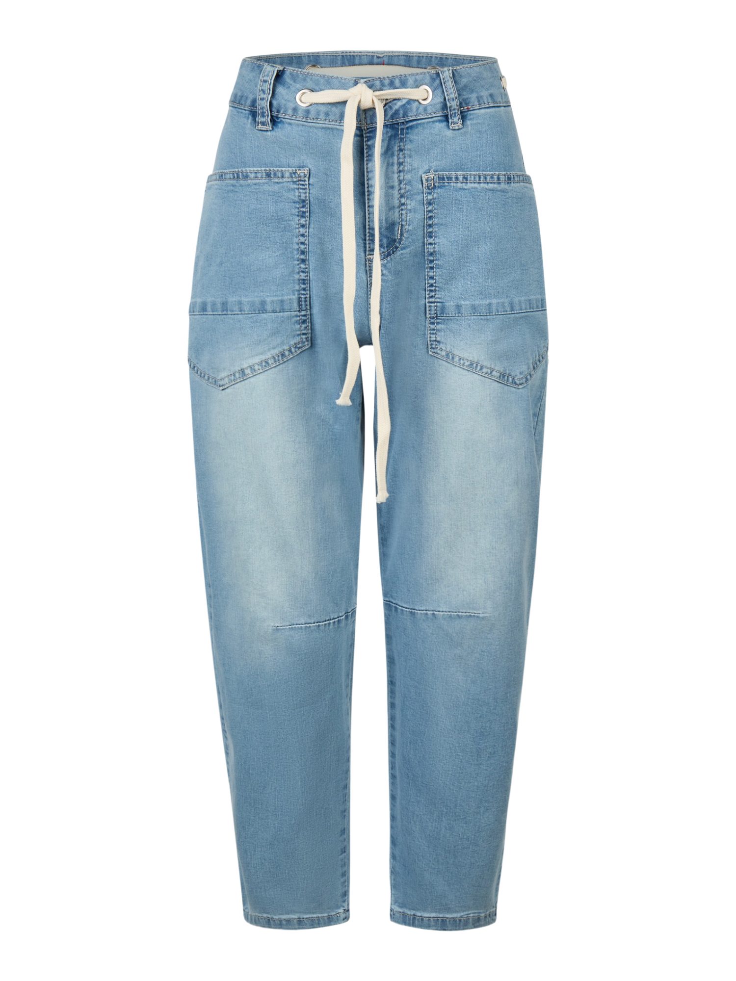 Buena Vista Stoffhose blau,Casual,Baumwolle,Unifarben,Barrel Fit