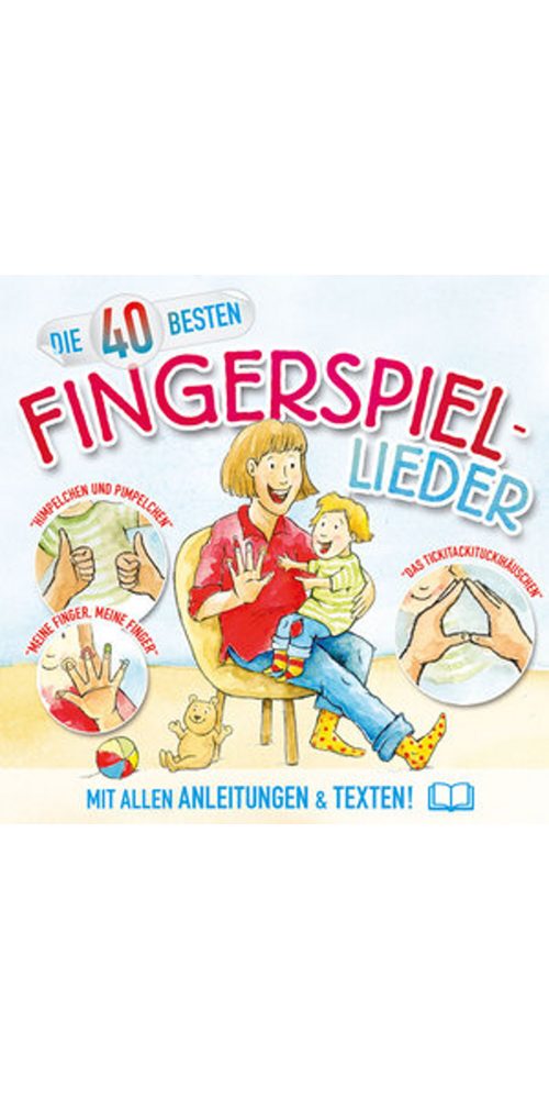 Universal Music GmbH Hörbuch Die 40 besten Fingerspiellieder, 1 Audio-CD, (1-St)