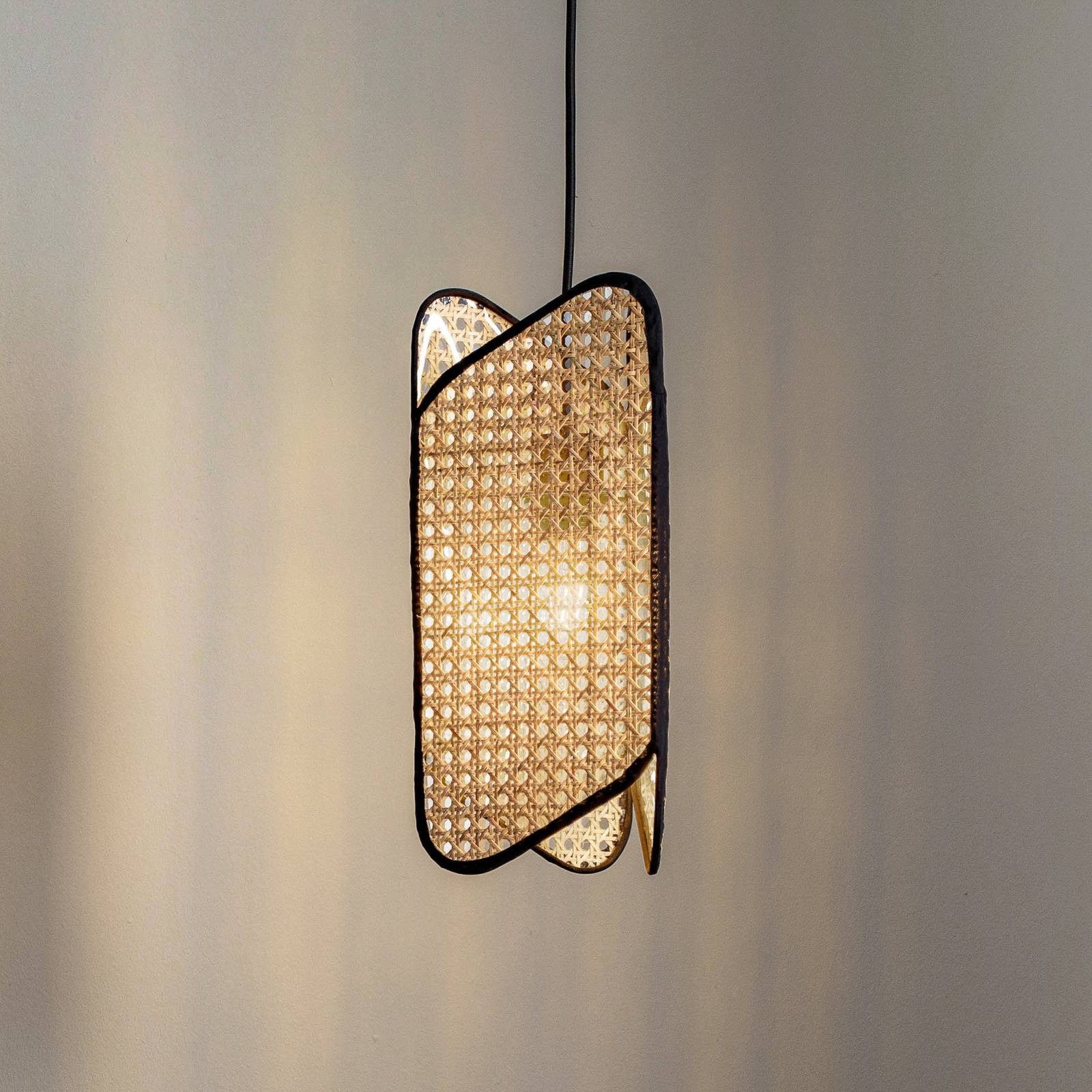 Lucande Hängeleuchte Bassiola, Holz IP20, 1 x 15 W LED