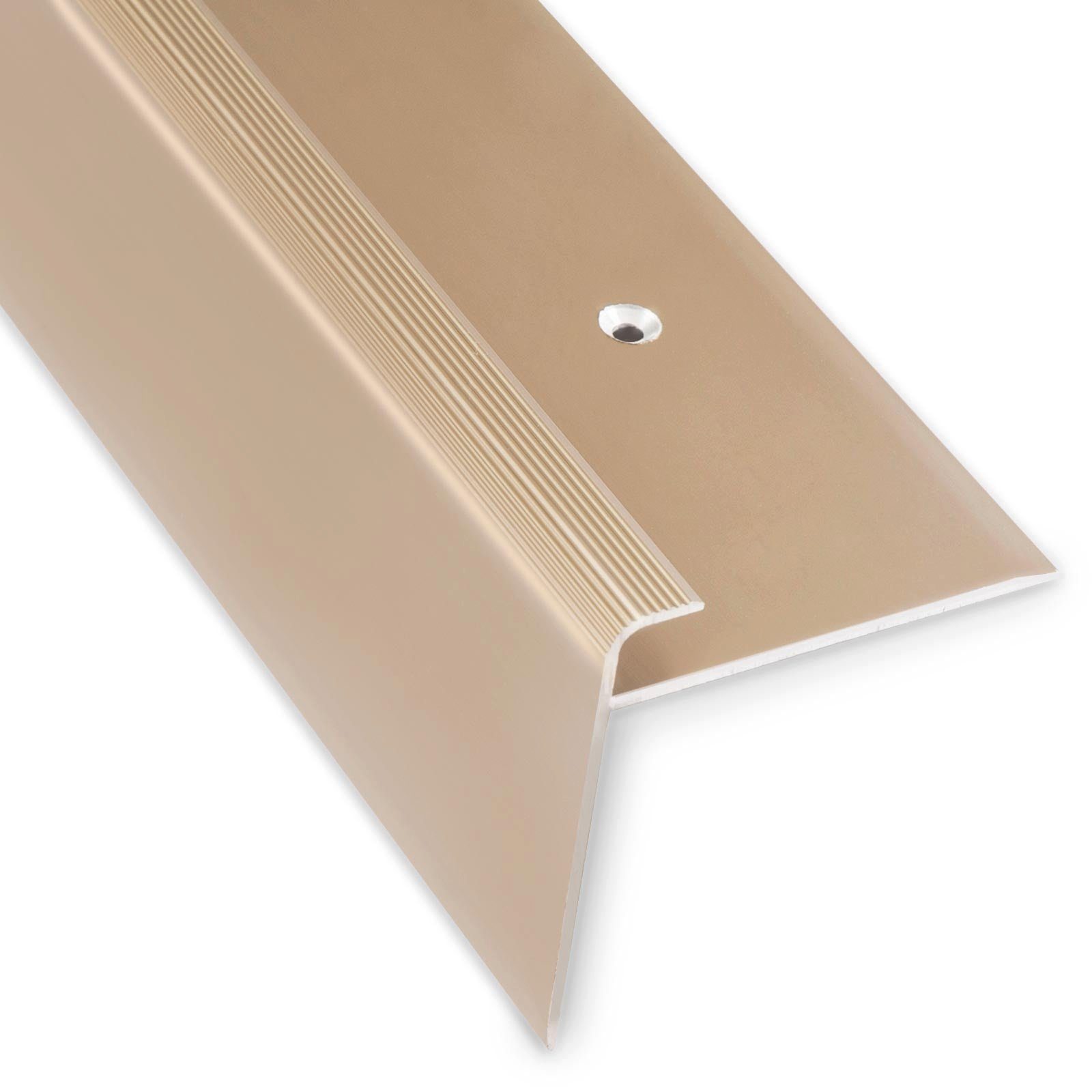 Floordirekt Treppenkantenprofil Safety, verschiedene Farben, F-Form günstig online kaufen