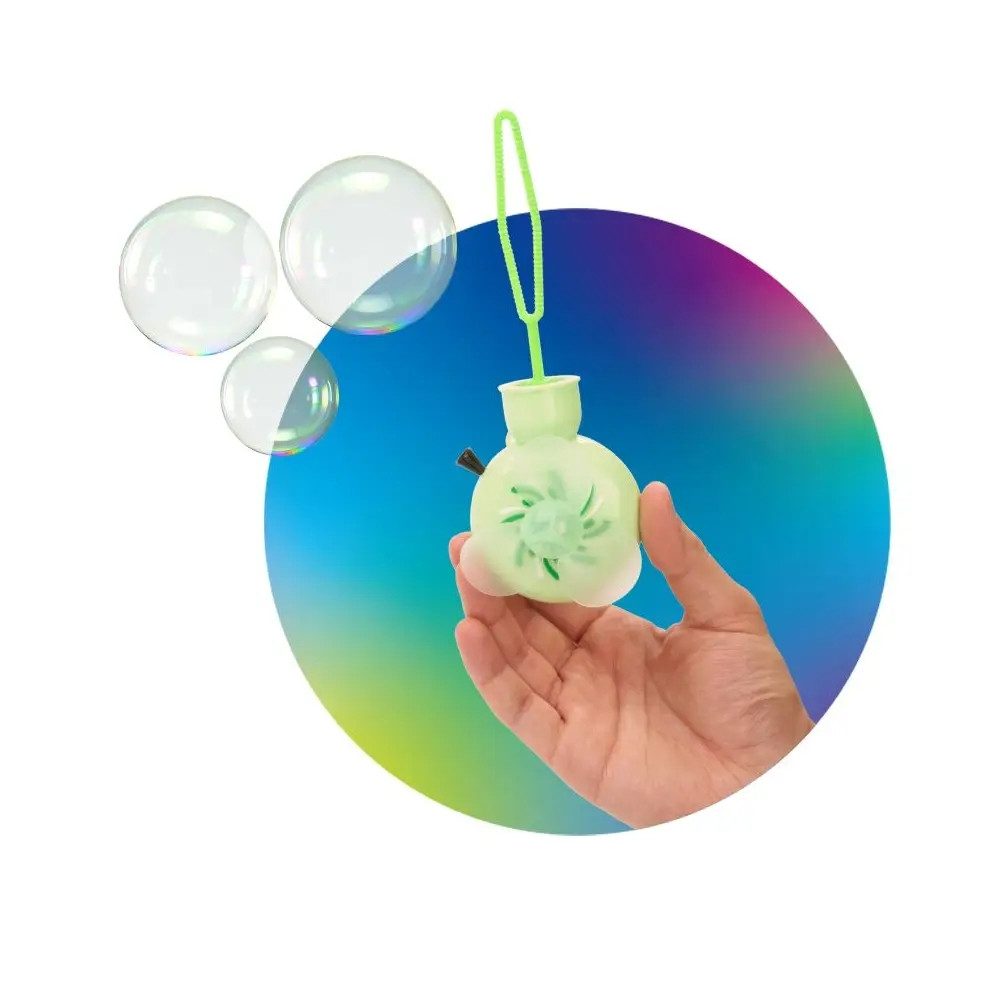 Trendhaus Seifenblasenspielzeug Seifenblasen-Ventilator 2in1 30ml, 3-fach sortiert Doppelter Spaß in e