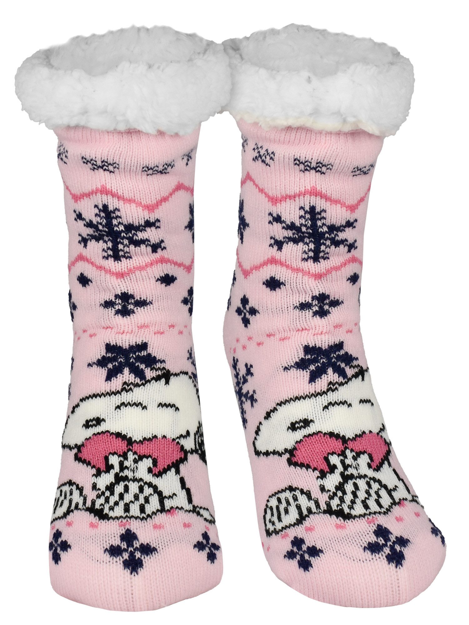Haussocken Peanuts Snoopy Hüttensocken Haussocken Kuschelsocken Socken