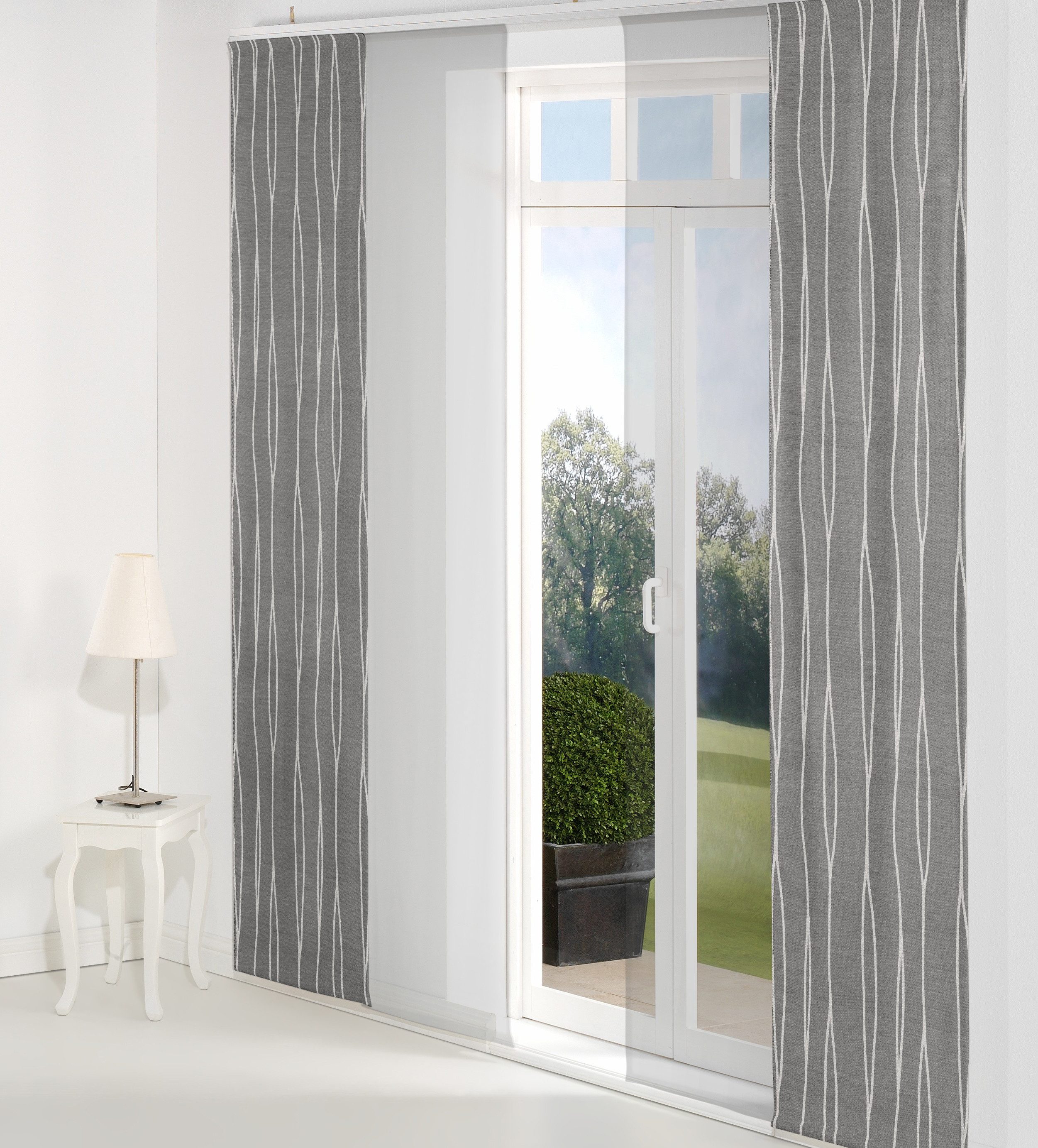 Wirth Schiebegardine DALLAS (1 St), Paneelwagen, blickdicht, Jacquard