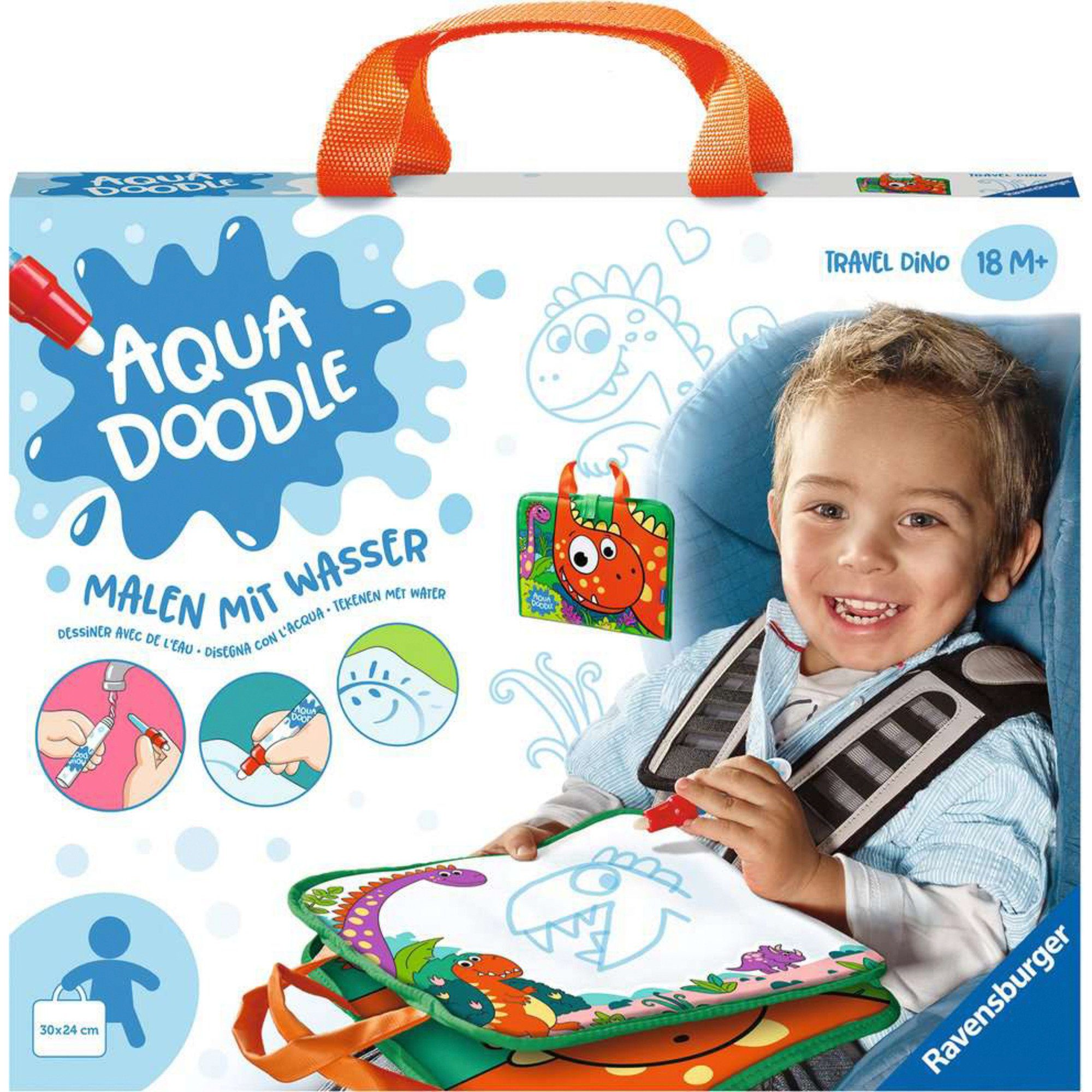 Ravensburger Kreativset Ravensburger ministeps: Aqua Doodle Travel Dino