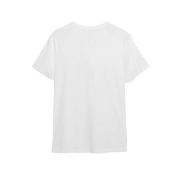Novux T-Shirt Self love Damen Boyfriend Tshirt Farbe Weiß (1-tlg) aus Baumwolle