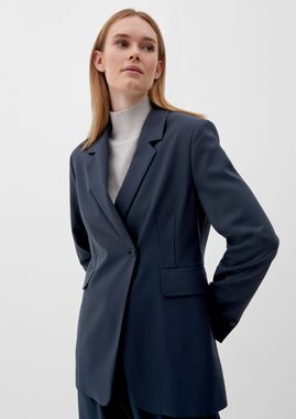 s.Oliver BLACK LABEL Jackenblazer Blazer aus Viskosestretch