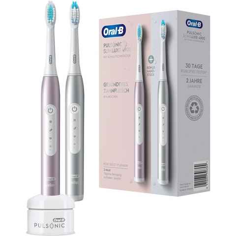 Oral-B Schallzahnbürste Pulsonic Luxe 4900, Doppelpack