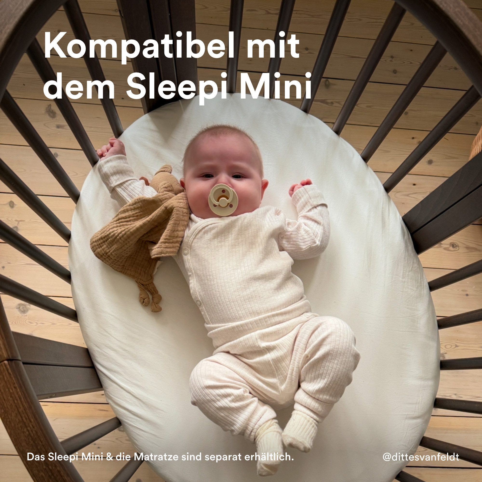 Stokke Spannbettlaken Sleepi™ Mini Spannbettlaken V3, Mickey Celebration günstig online kaufen