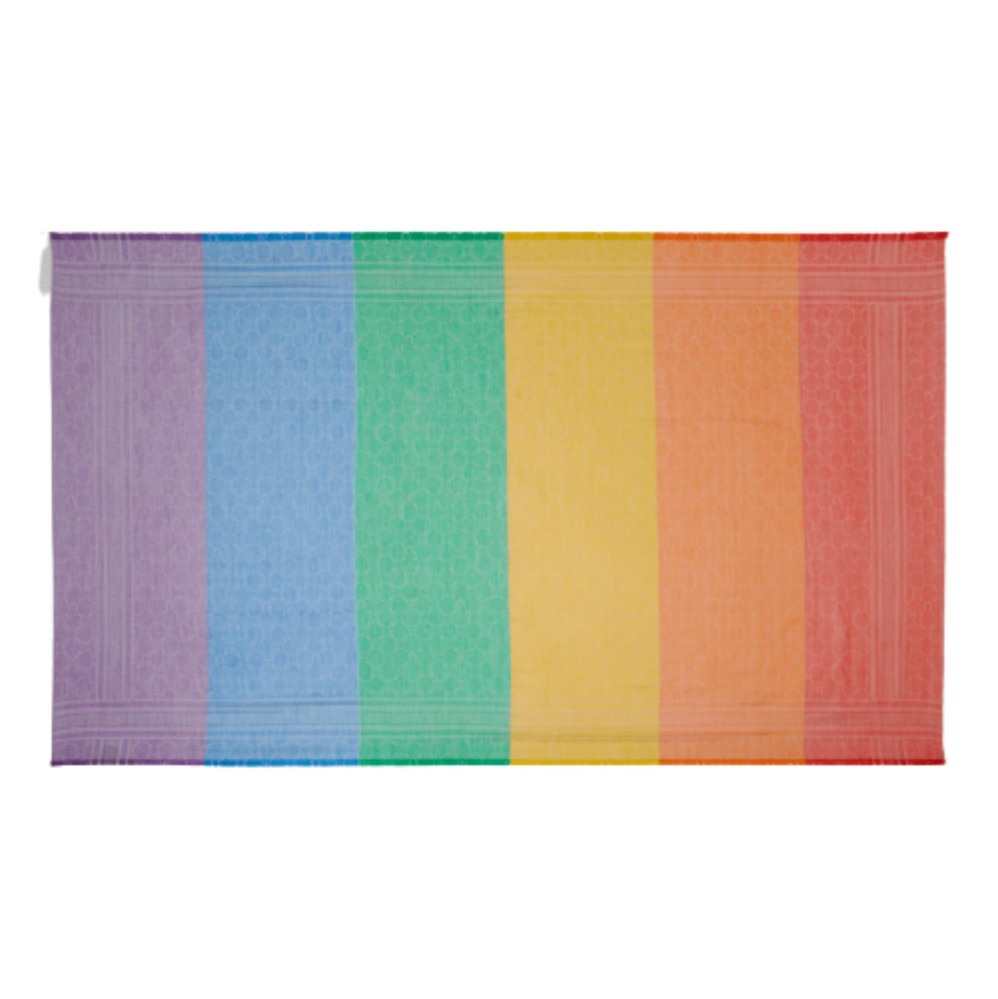 Schal Modeschal Codello Muster Regenbogen mit Codello