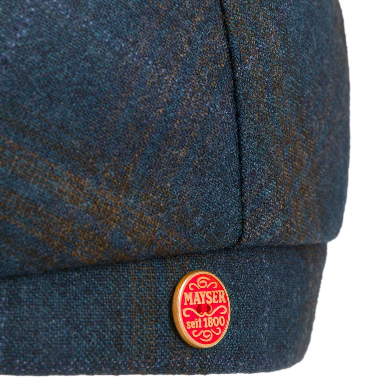 Mayser Flat Cap (1-St) Schirmmütze mit Futter, Made in the EU