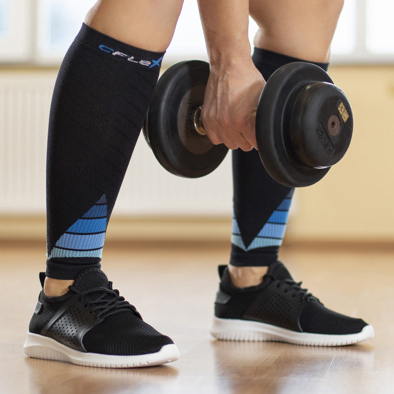 CFLEX Stütz-Stulpen Sport Running Stulpen mit Kompression (1 Paar oder 2 Paar) – Bild 4 von 5