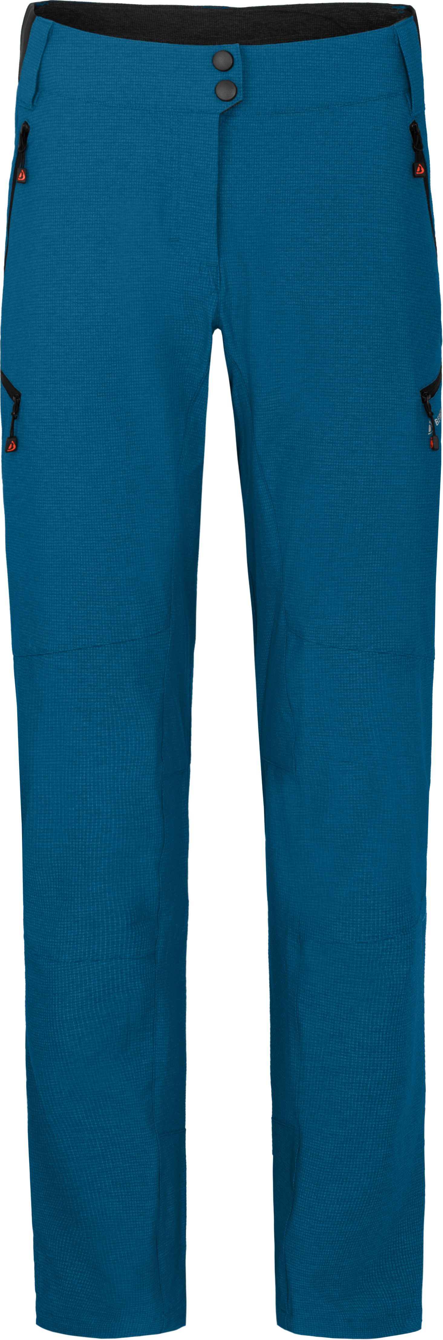 Bergson Fahrradhose VALLI Damen Radhose, robust, elastisch, Kurzgrößen, Saphir blau