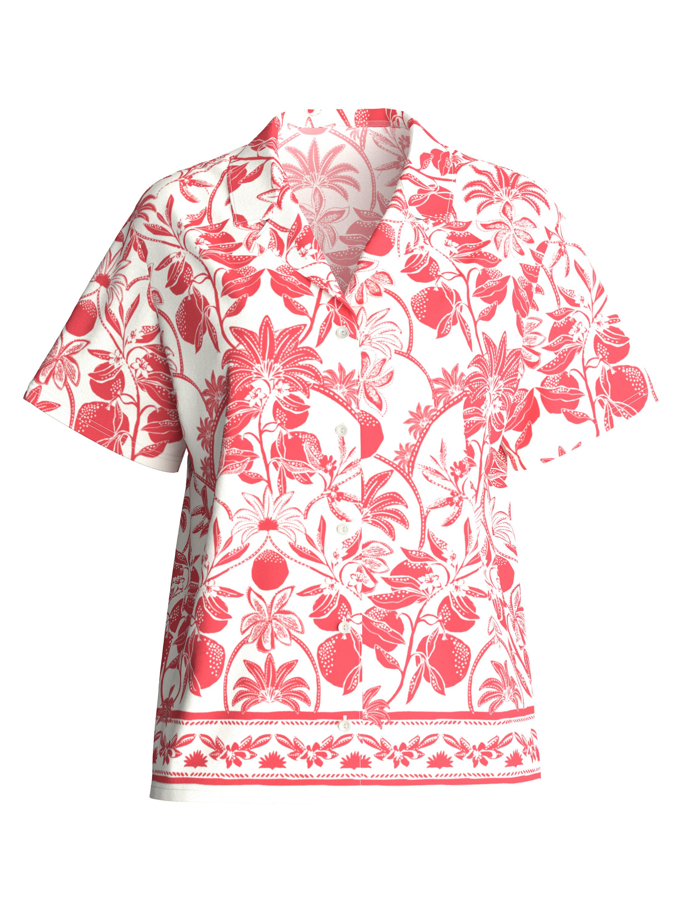 CALIDA Kurzarmshirt Favourites Beach Damen (1-tlg) weiche Baumwollqualität, lockere Passform