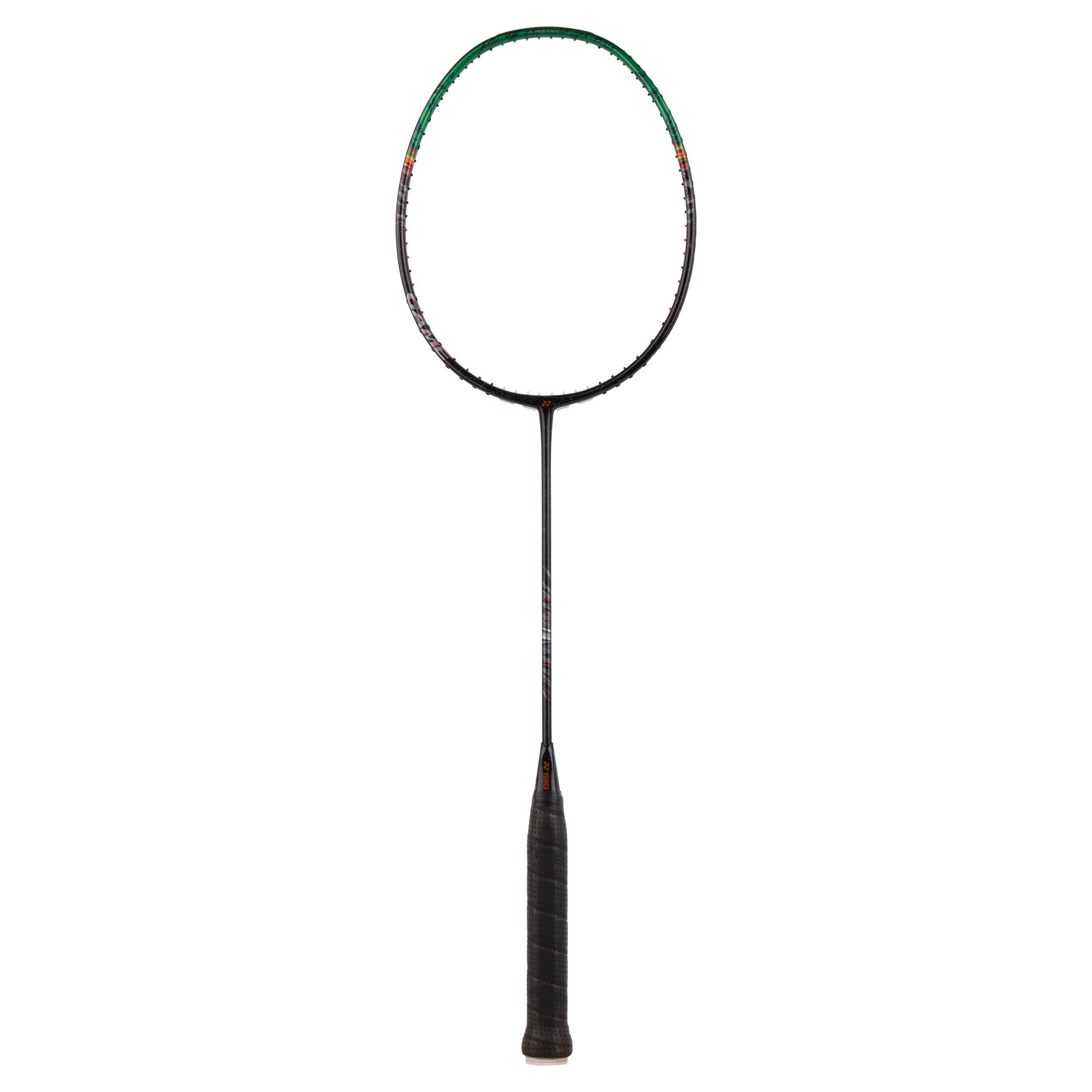 Yonex Badmintonschläger Astrox 99 Game (kopflastig, mittel) 2025 schwarz/grün - besaitet, Gewichtsklasse: 4U/G5