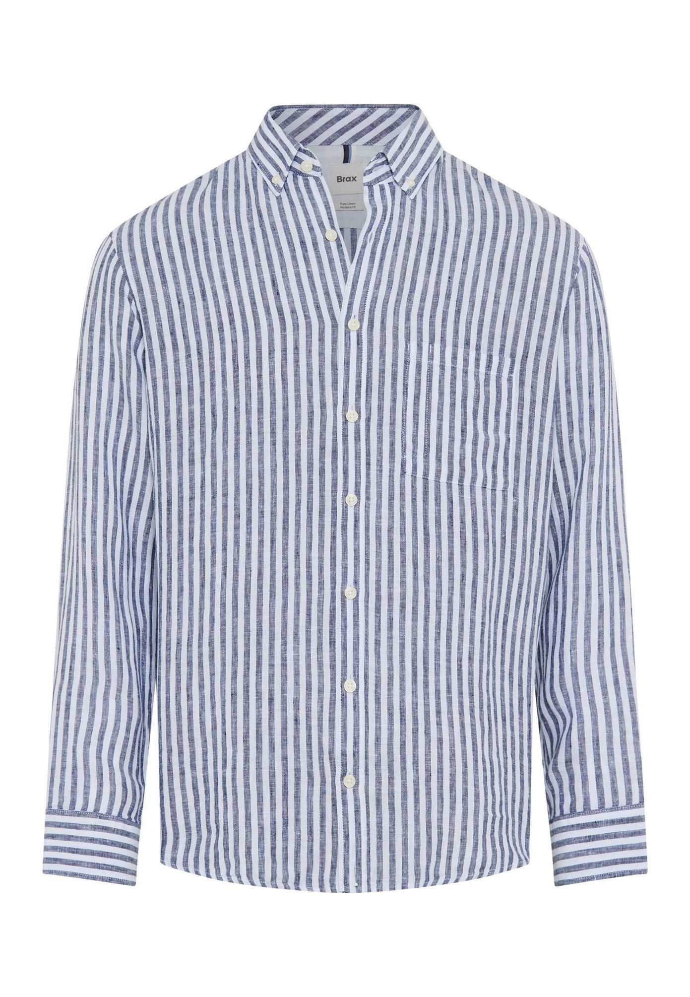 Brax Langarmhemd Style Daniel S (74-0007) Leichtflanell